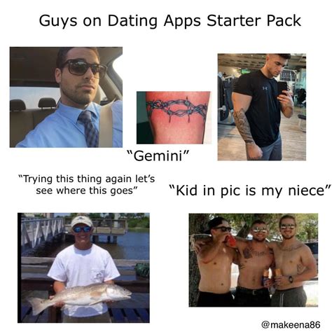 dating a gemini starter pack
